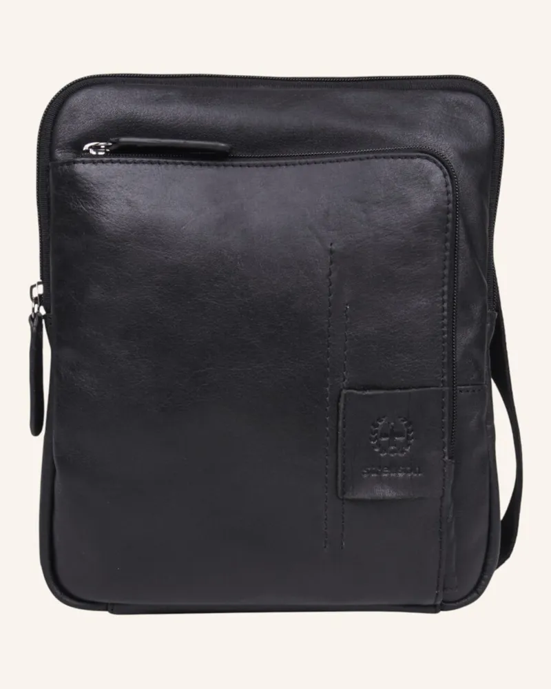 Strellson Schultertasche Hyde Park Brian schwarz Schwarz