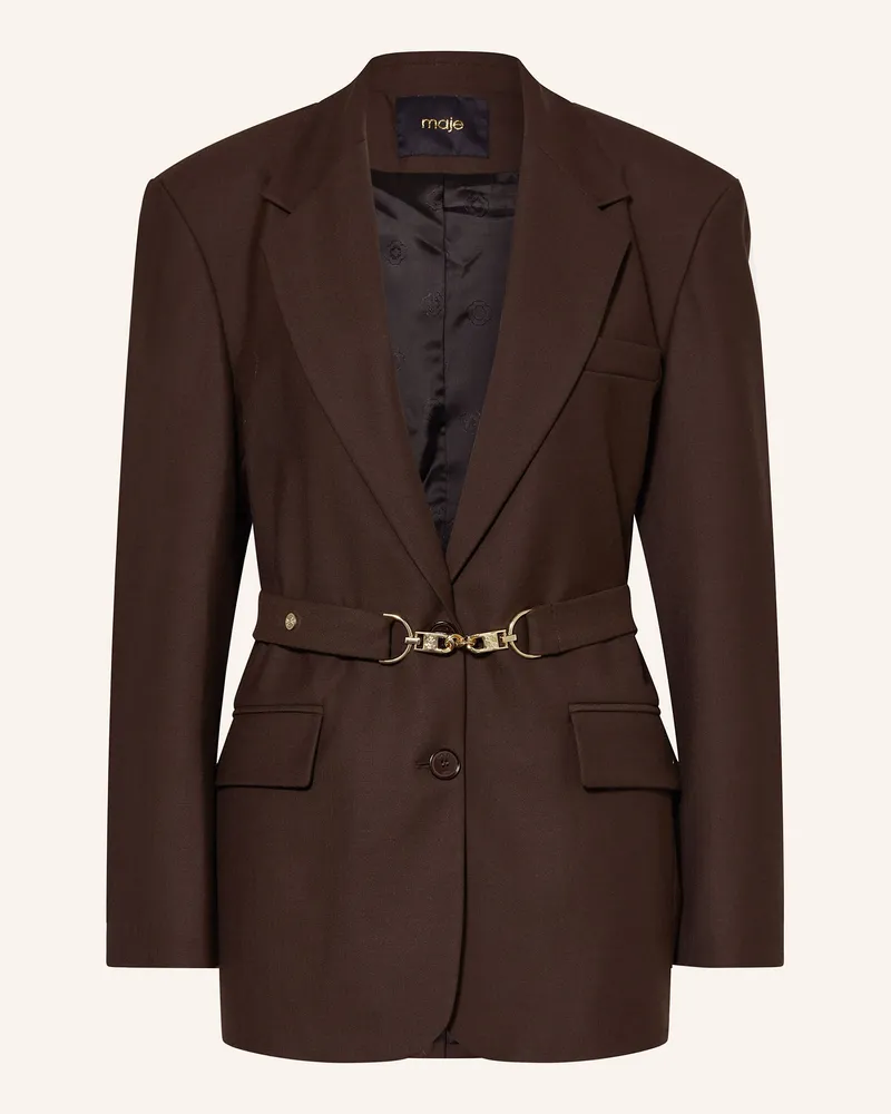 Maje Blazer Dunkelbraun