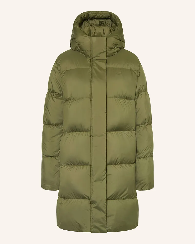 Tommy Hilfiger Daunenmantel Oliv