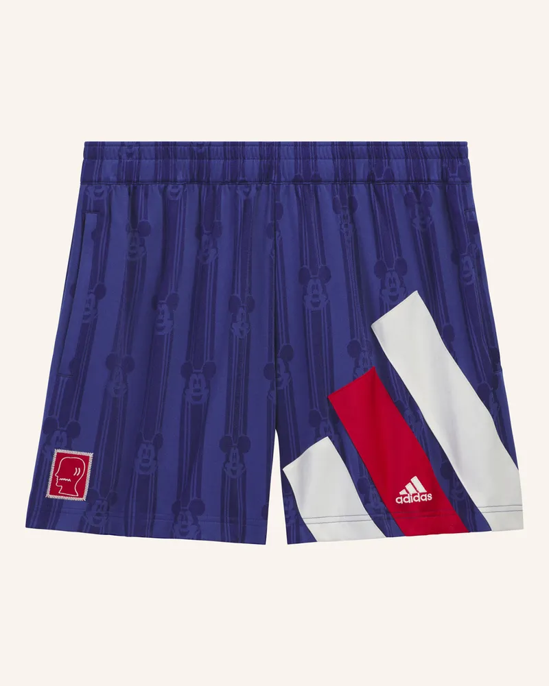 adidas Brain Dead Disney Fussballshorts blau Blau