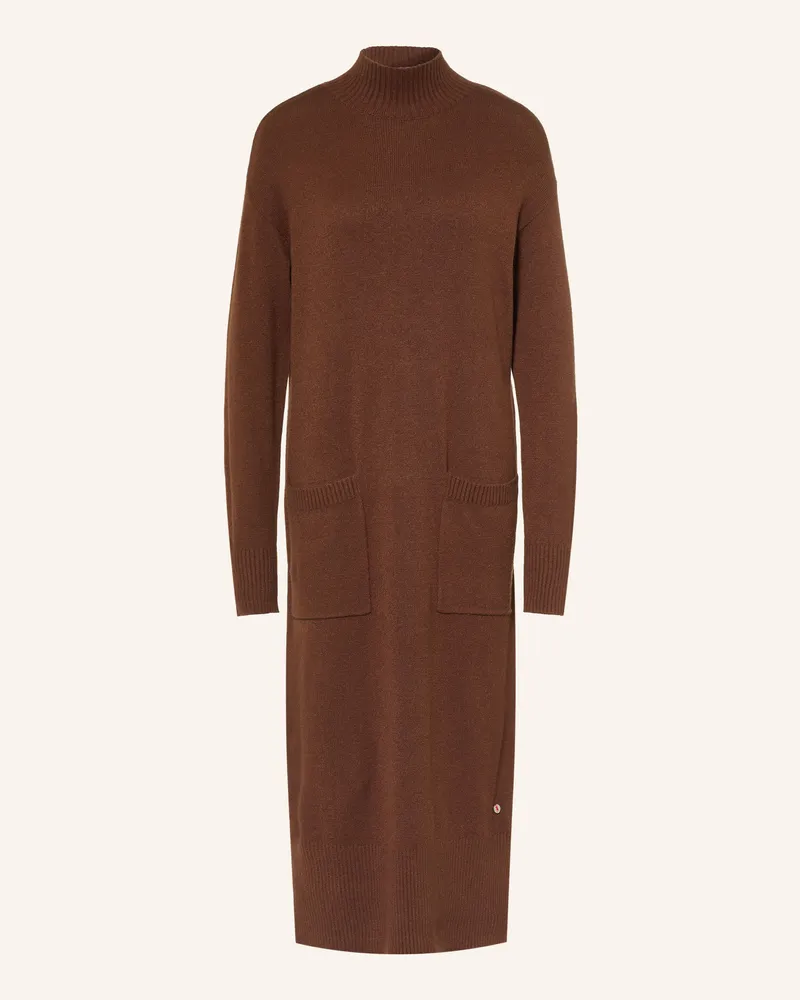 Frieda & Freddies Strickkleid braun Braun