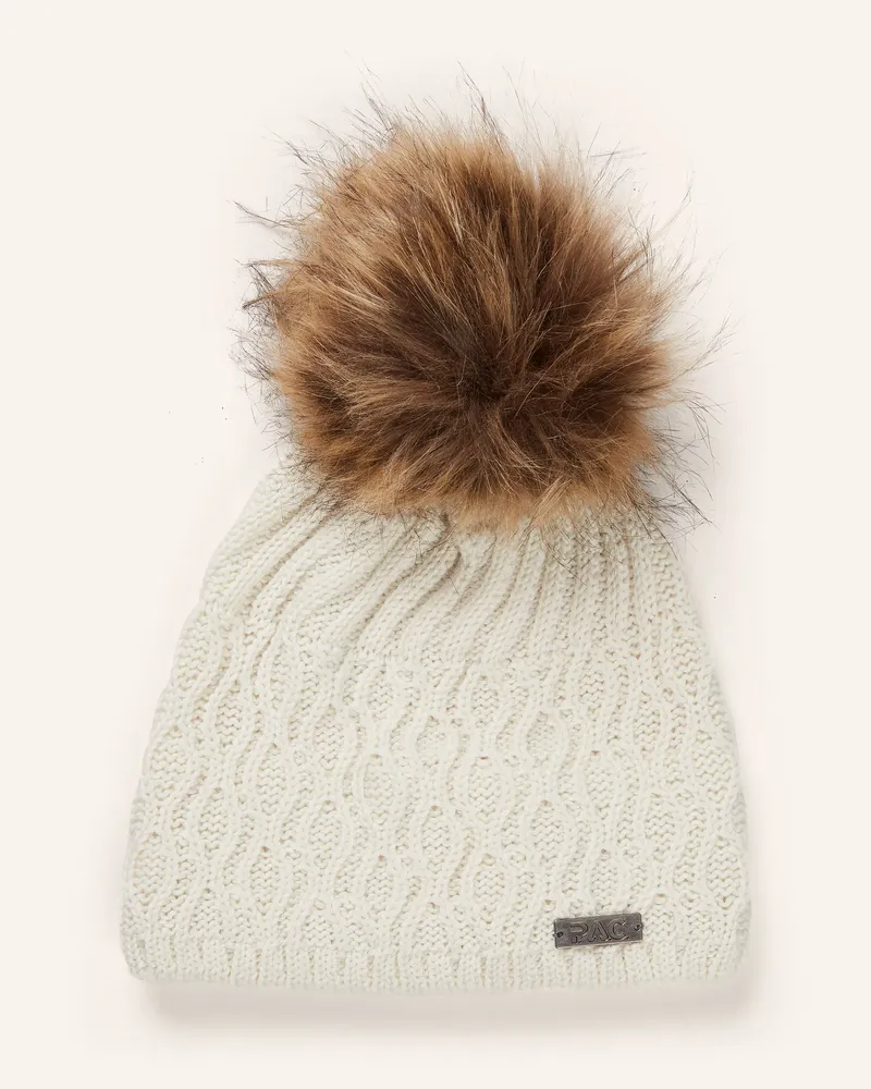 P.A.C. Mütze Ecru