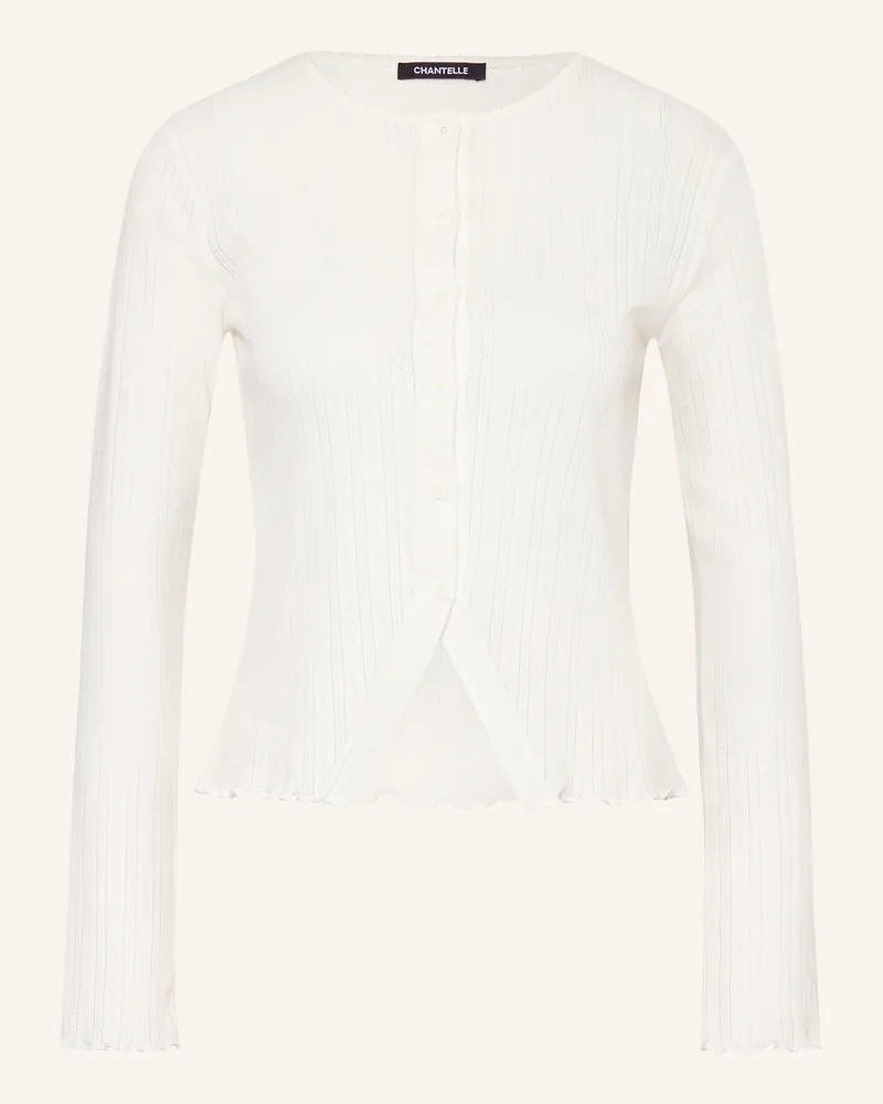 Chantelle Lounge-Jacke Lovie weiss Creme
