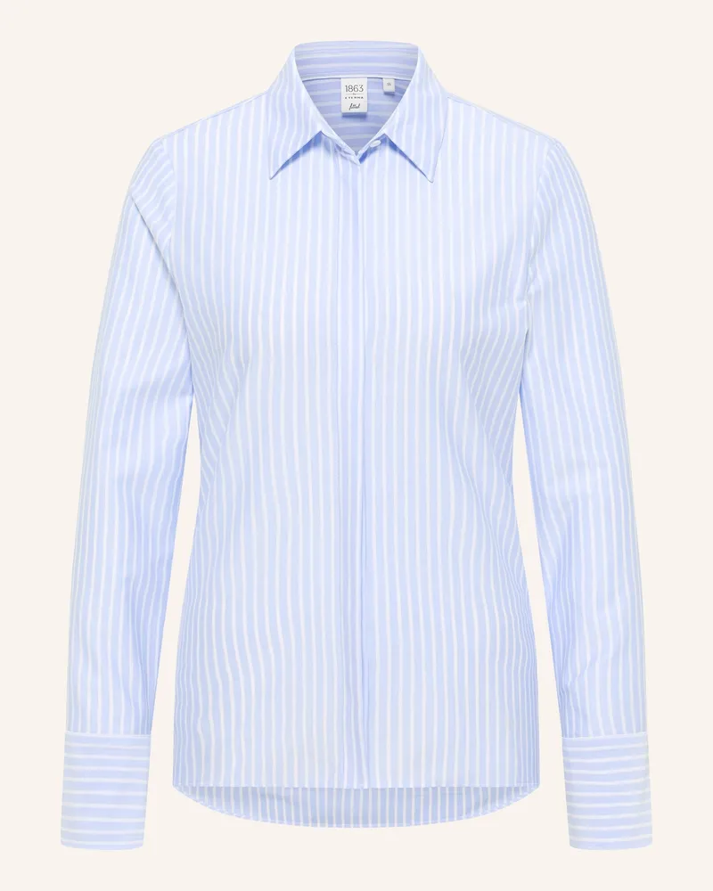 Eterna Bluse FITTED Hellblau