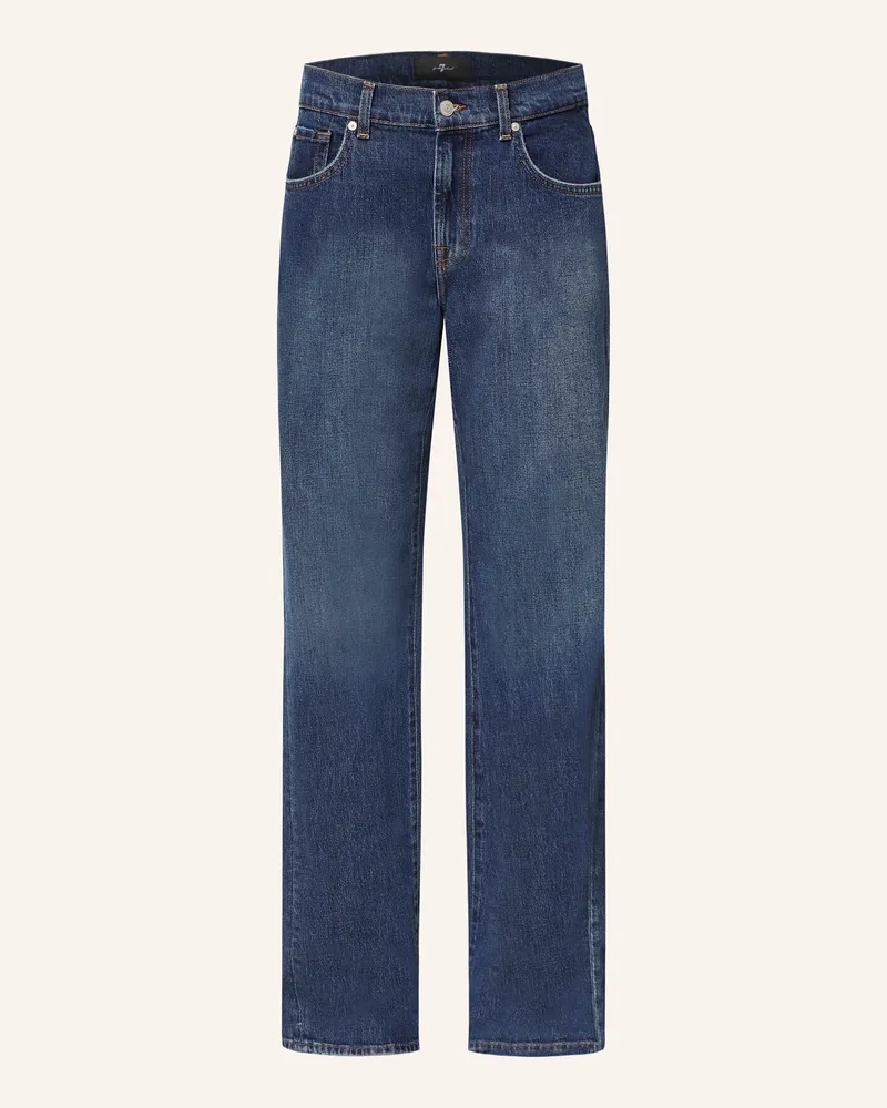 7 for all mankind Straight Jeans Tess Trouser blau 1bm