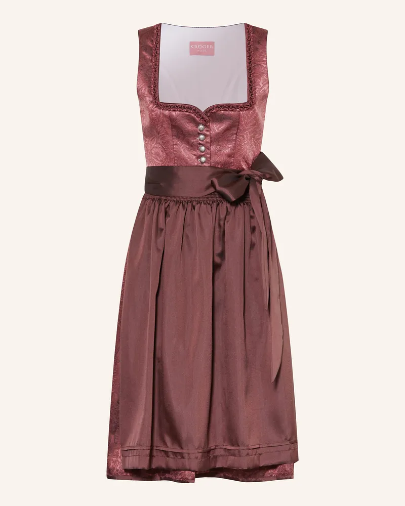 Krüger Dirndl CARLINE Dunkelrot