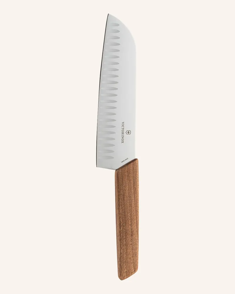 Victorinox Santokumesser mit Kullen Braun