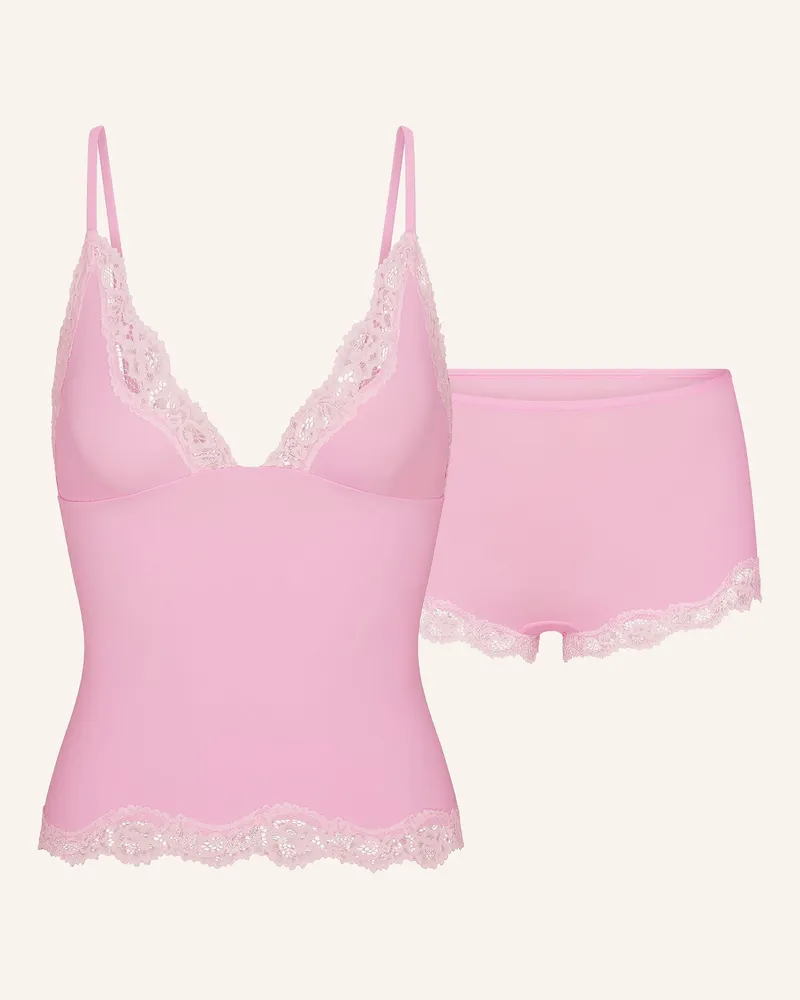 SKIMS Lounge-Set Fits Everybody pink Bubblegum