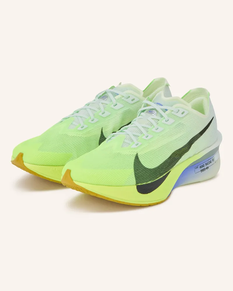 Nike Laufschuhe Vaporfly 4 gruen Neongelb