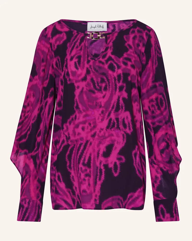 Joseph Ribkoff Blusenshirt mit Cut-outs Fuchsia