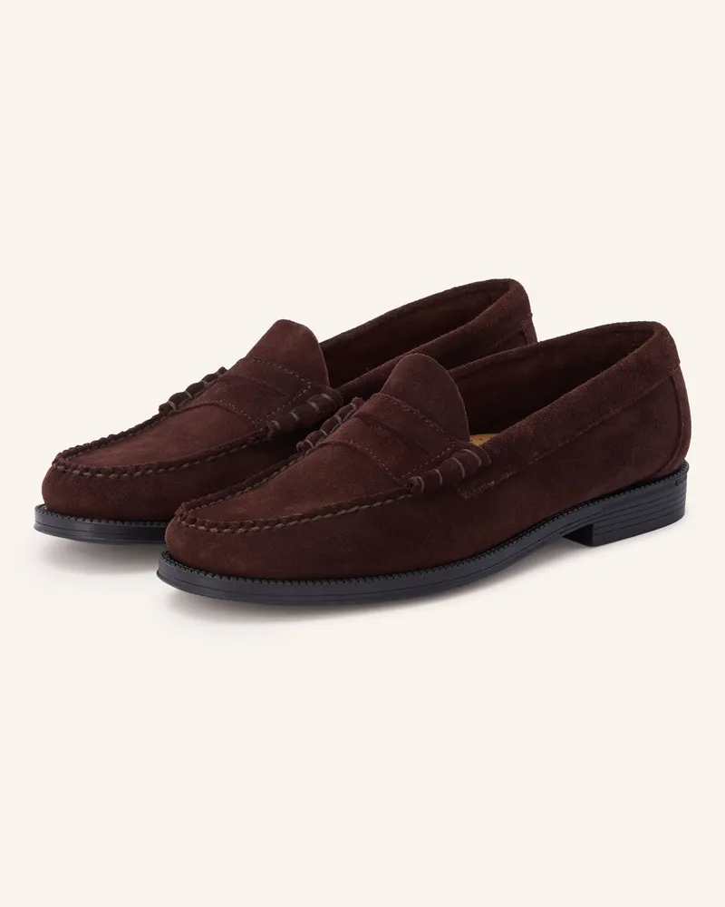 G.H. Bass & Co. Penny-Loafer Easy Weejun Larson braun Dunkelbraun