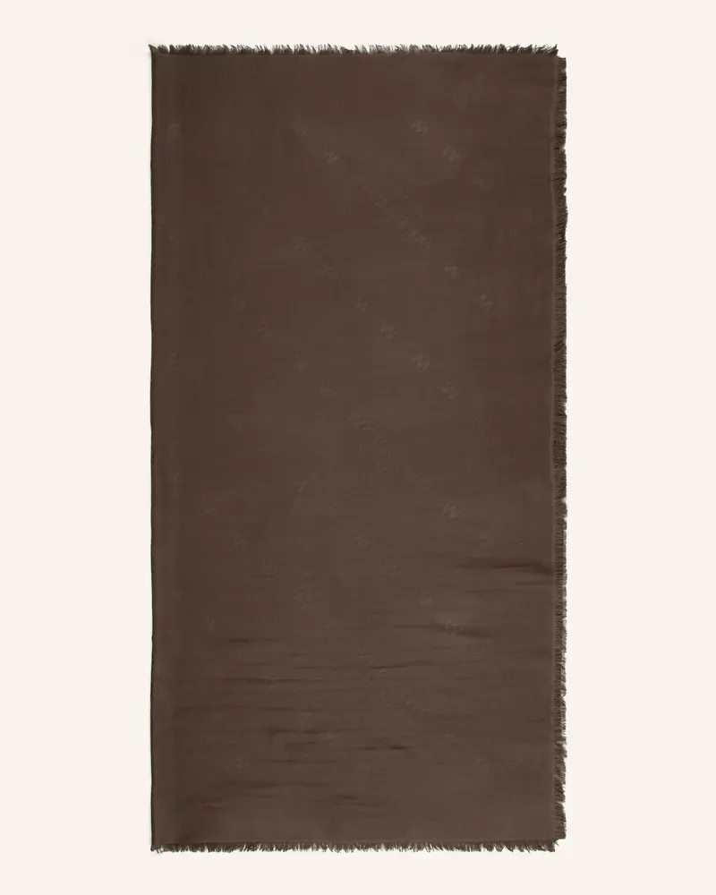Max Mara Tuch Cedro braun Dunkelbraun