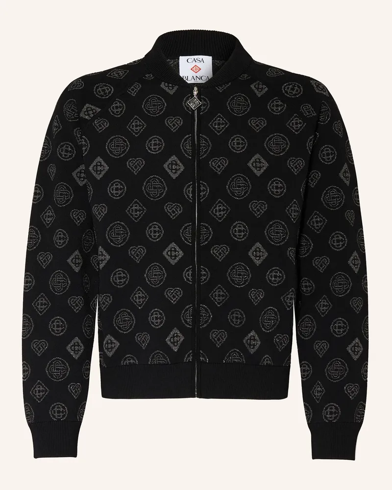 Casablanca Paris Strickjacke schwarz Schwarz