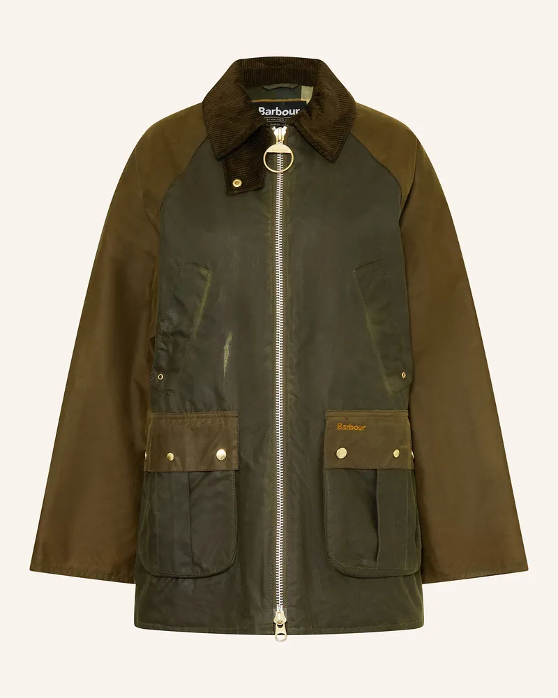 Barbour Jacke Kettlewell gruen Khaki