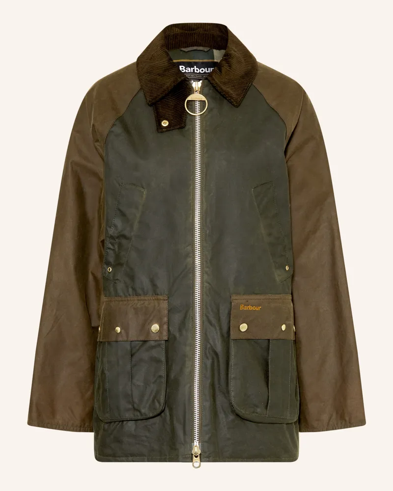 Barbour Jacke Kettlewell gruen Khaki