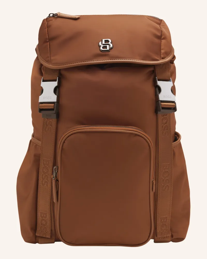 HUGO BOSS Rucksack B_ICON_BACKPACK Braun