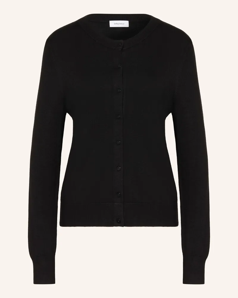 Darling Harbour Strickjacke schwarz Black