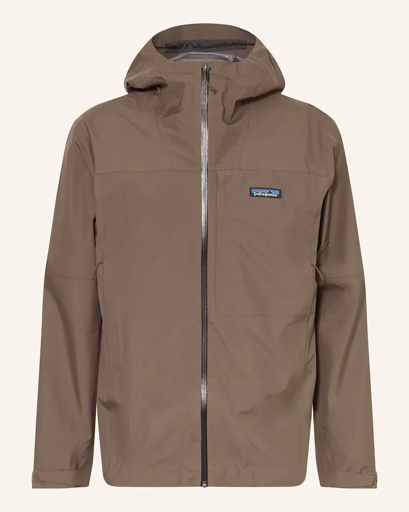 Patagonia Regenjacke Boulder Fork Rain braun Dunkelbraun