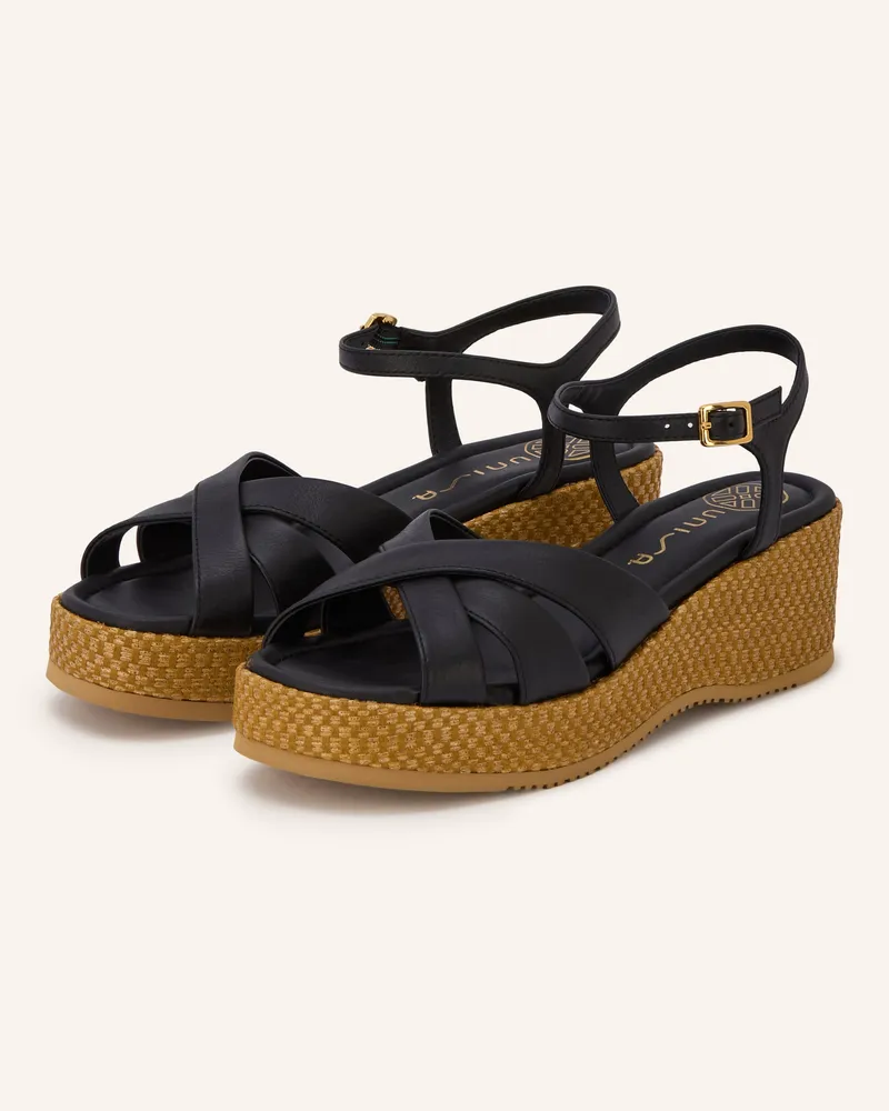 Unisa Wedges Kadian schwarz Schwarz
