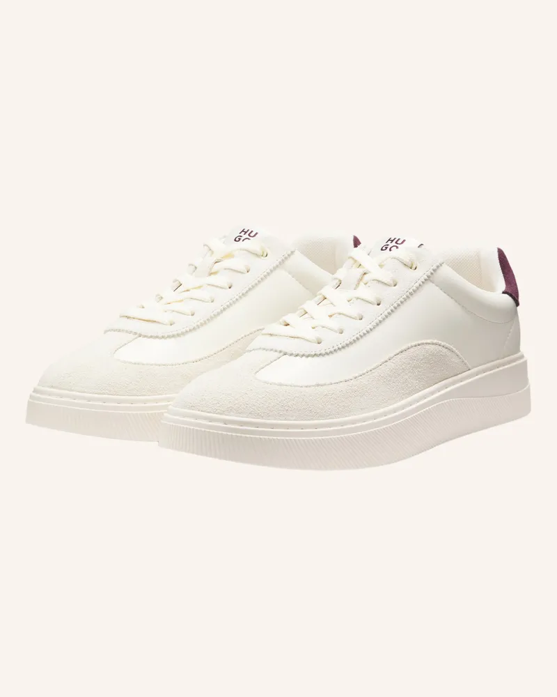 HUGO BOSS Turnschuh LYZZ_TENN_BPSD Hellgrau