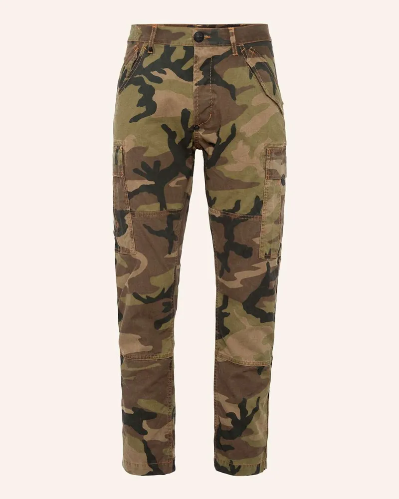 Philipp Plein Jeans Regular Fit CAMOUFLAGE Gruen