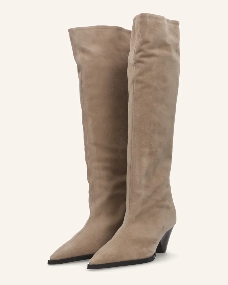 Thea Mika Stiefel Beige