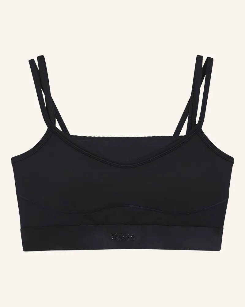 HUGO BOSS Casual Top Edele Slim Fit blau Dunkelblau