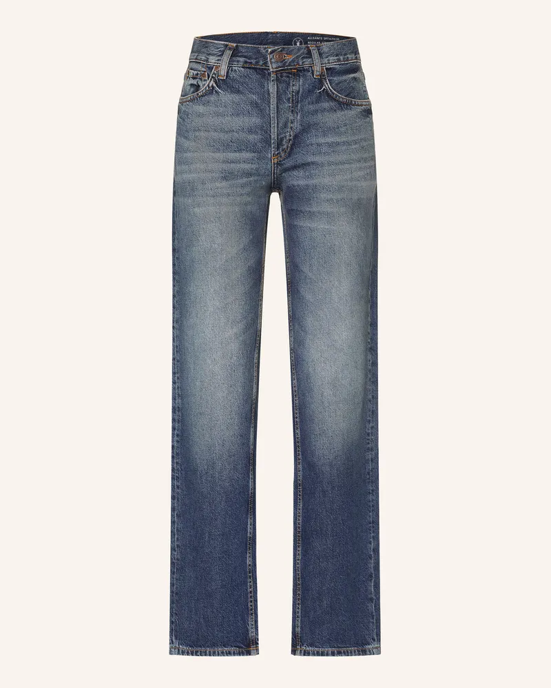 AllSaints Straight Jeans Cohen blau 723