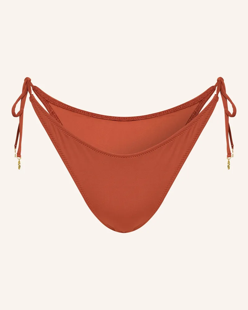 watercult Triangel-Bikini-Hose THE ESSENTIALS Dunkelorange