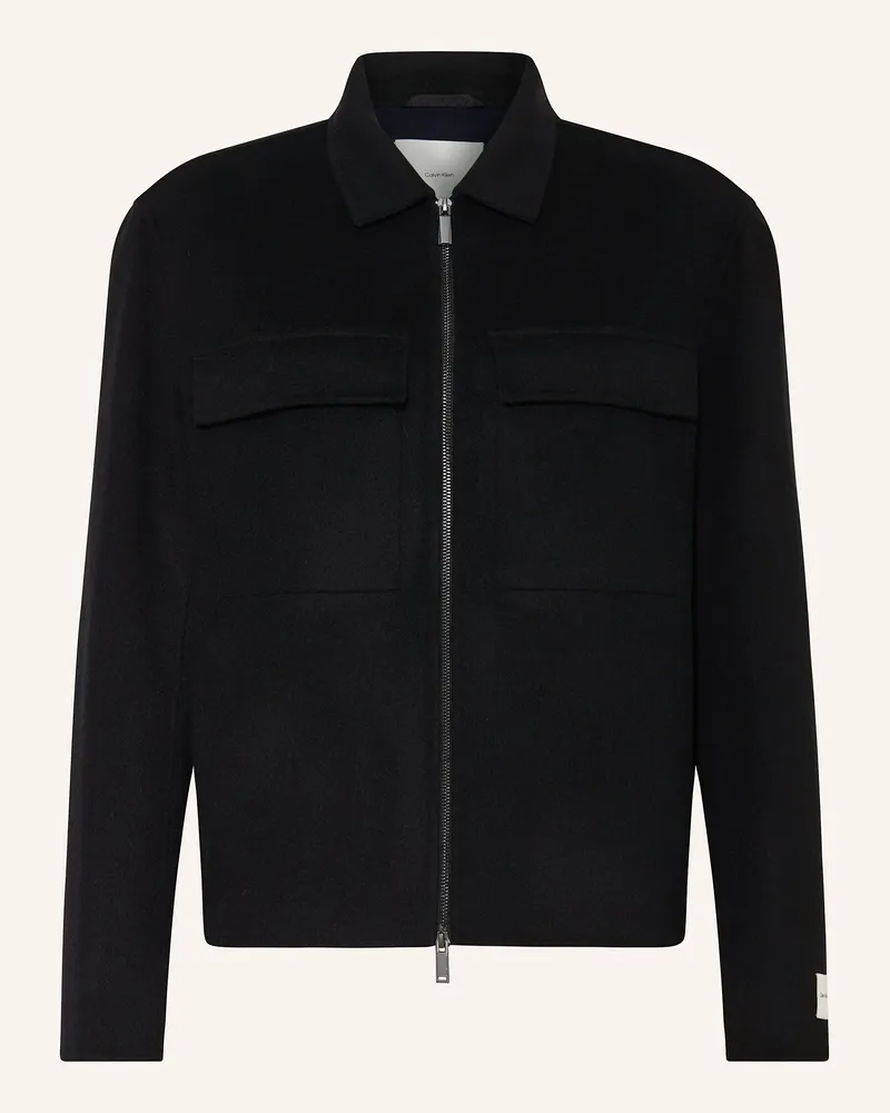 Calvin Klein Overjacket Schwarz