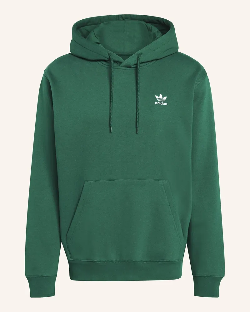 adidas TREFOIL ESSENTIALS LOOSE HOODIE Grün