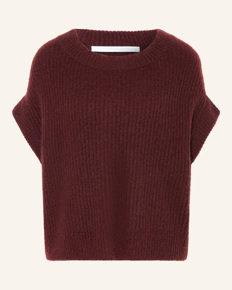 Herzen's Angelegenheit Pullunder mit Cashmere Dunkelrot