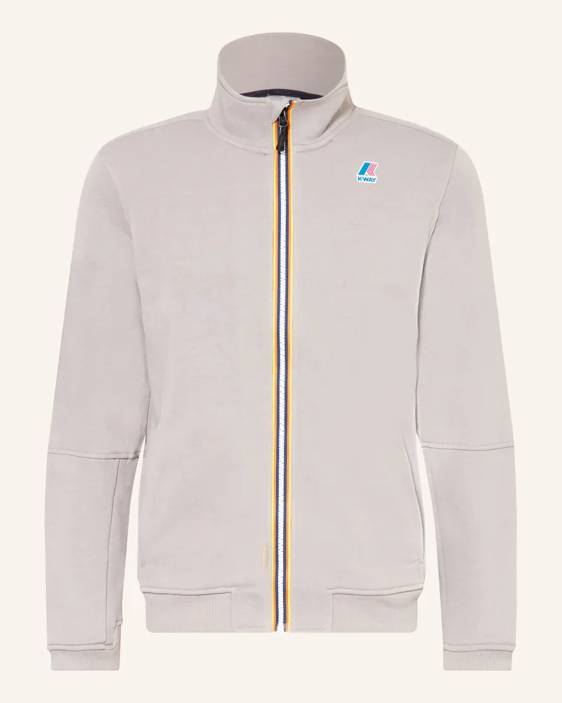 K-Way Sweatjacke Pepin Poly Cotton gruen Grau