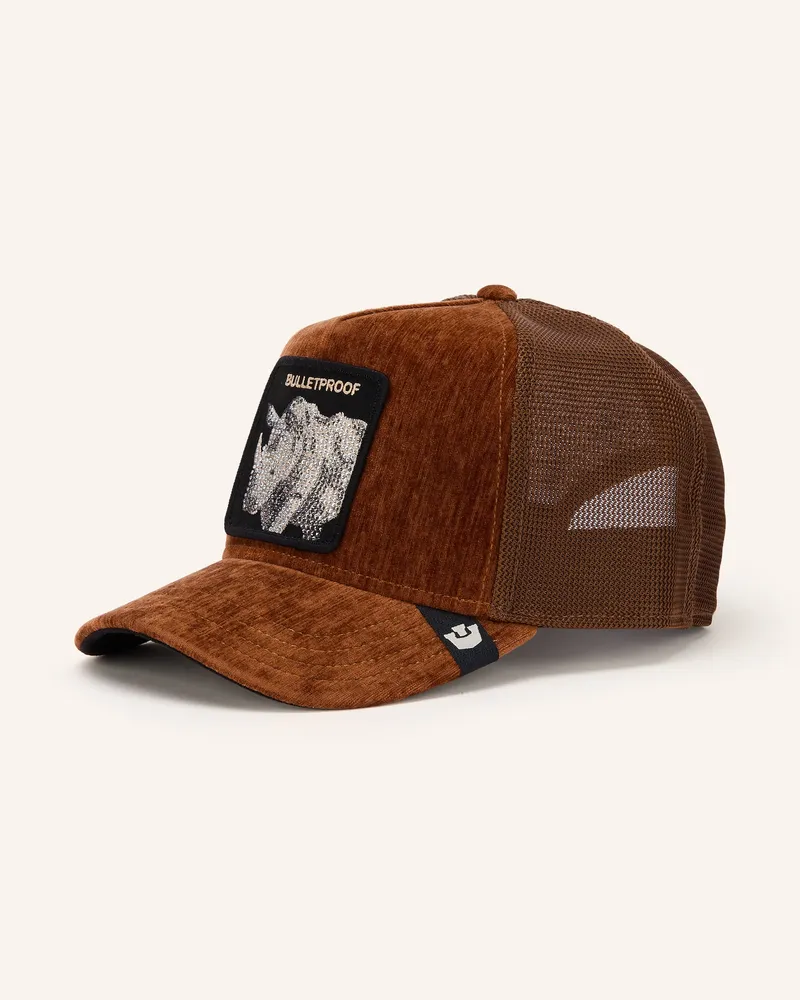 Goorin Bros. Cap ICED RHINO mit Schmucksteinen Braun