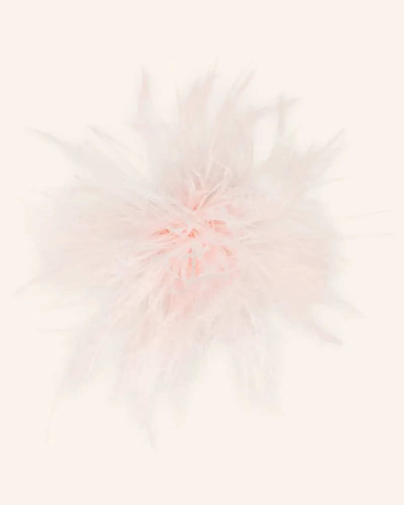 (THE MERCER) N.Y. Brosche rosa Hellrosa