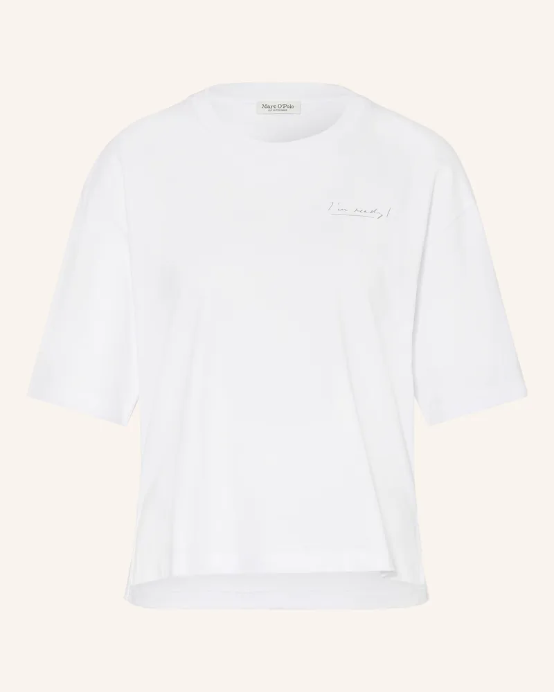 Marc O'Polo T-Shirt weiss Weiss