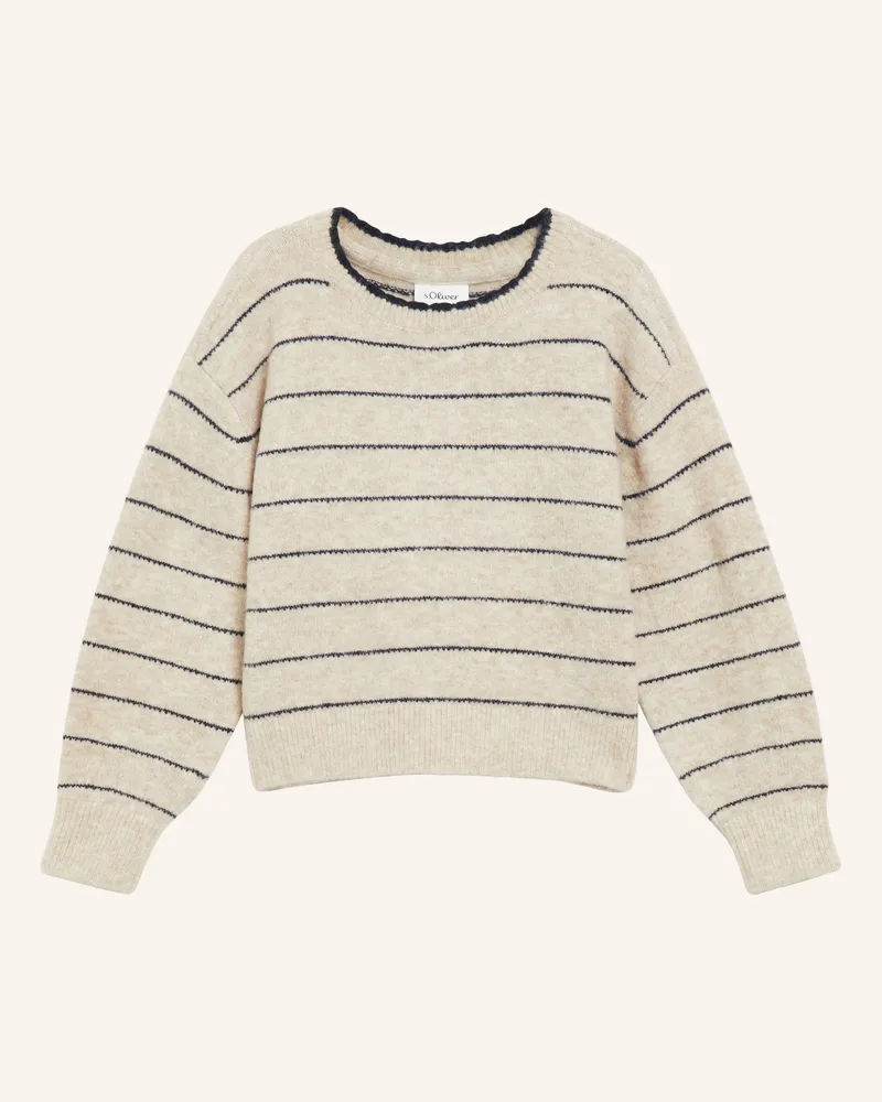 S.Oliver Strickpullover beige Beige