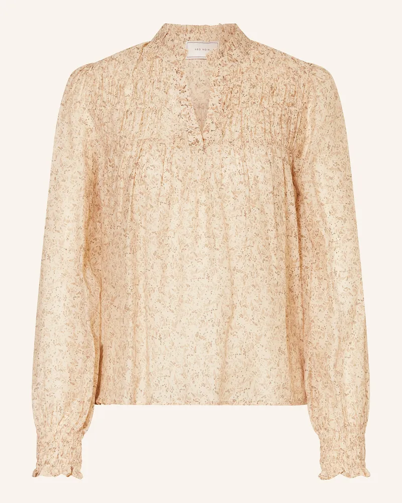 Neo Noir Blusnshirt SELFINA Beige