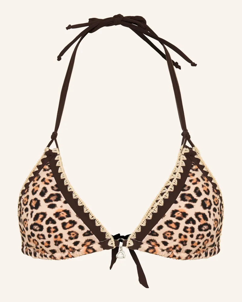 Banana Moon Triangel-Bikini-Top Bluco Savari beige Creme