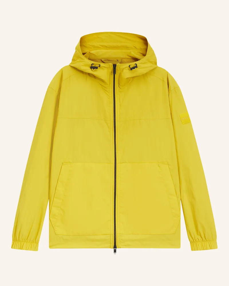 HUGO BOSS Casual Jacke Orip Regular Fit gelb Gelb