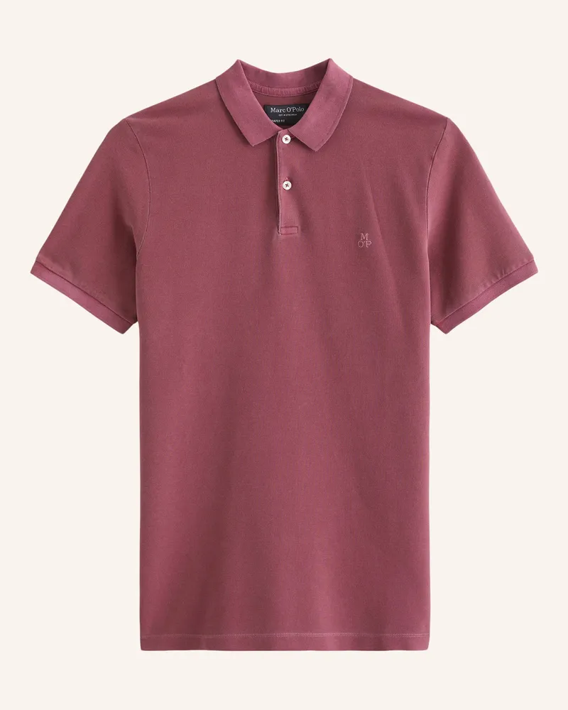 Marc O'Polo Piqué-Poloshirt Shaped Fit rot Rot