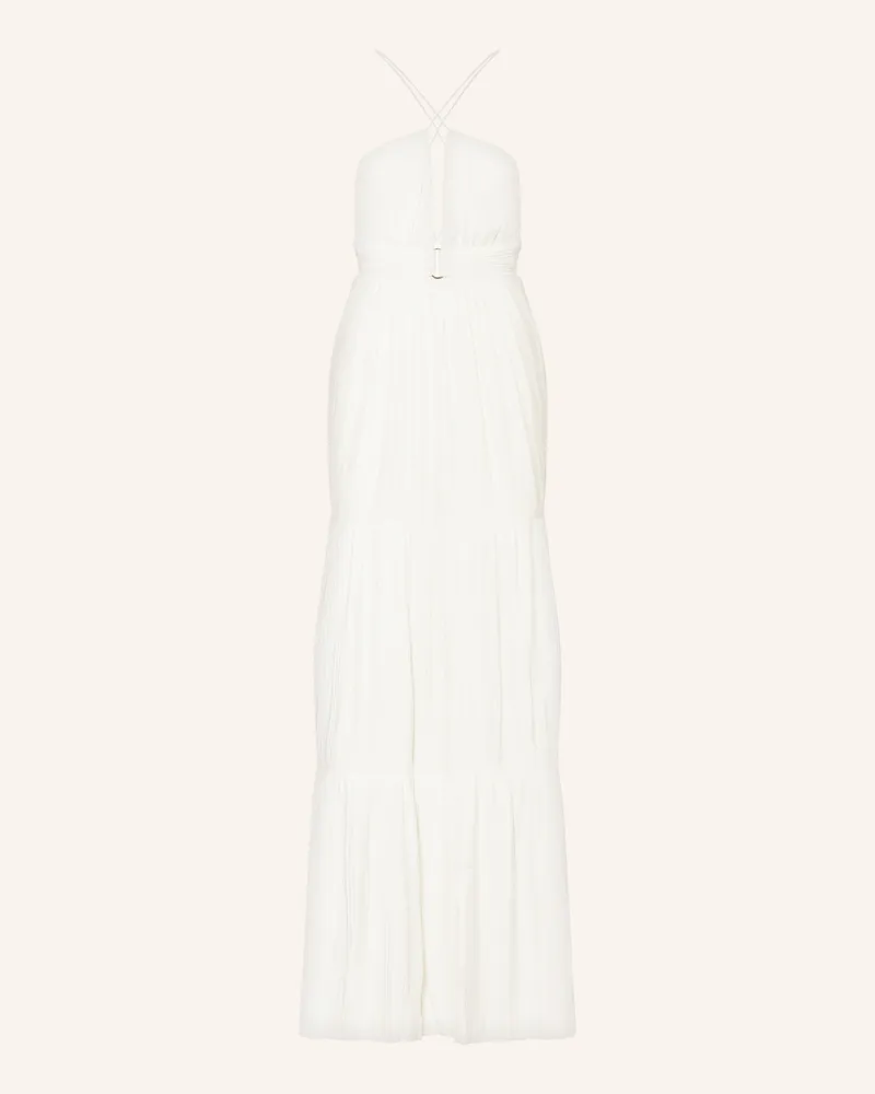 ba&sh Plisseekleid WASTA Weiss