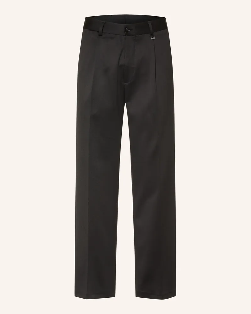 paul Anzughose Relaxed Fit schwarz 900