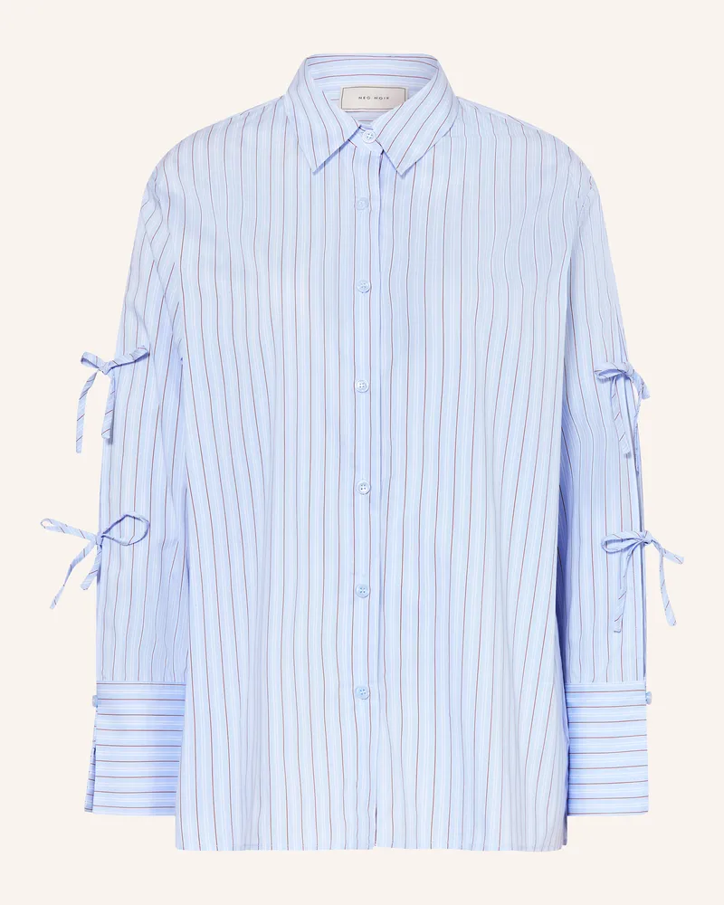 Neo Noir Oversized-Hemdbluse Selini blau Hellblau