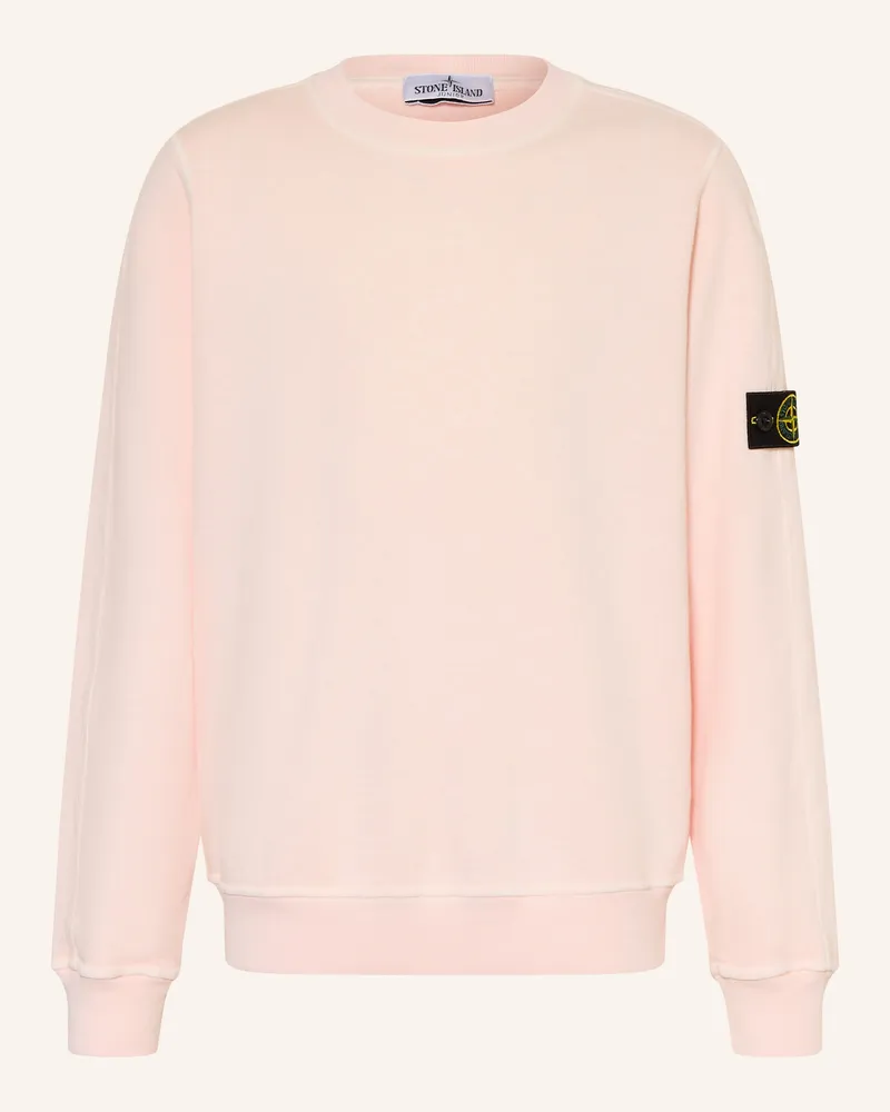 Stone Island Sweatshirt rosa Hellrosa