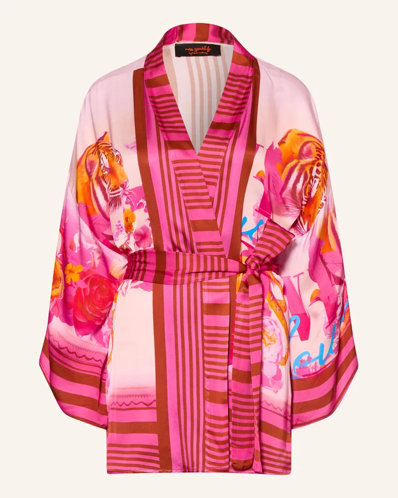 Miss Goodlife Satinkimono pink Pink