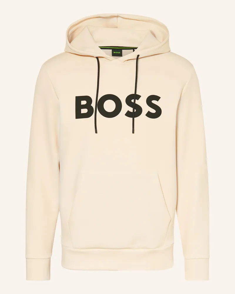 HUGO BOSS Hoodie SOODY ZONE Ecru