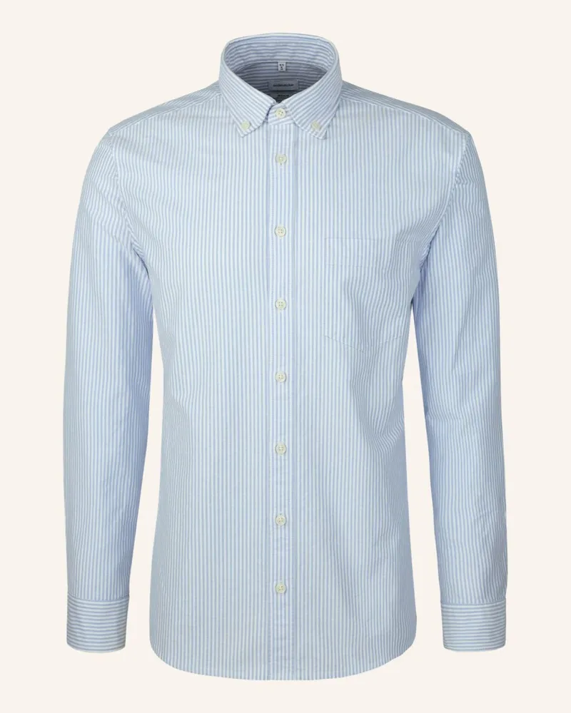 Seidensticker Casual Hemd Regular Fit Blau