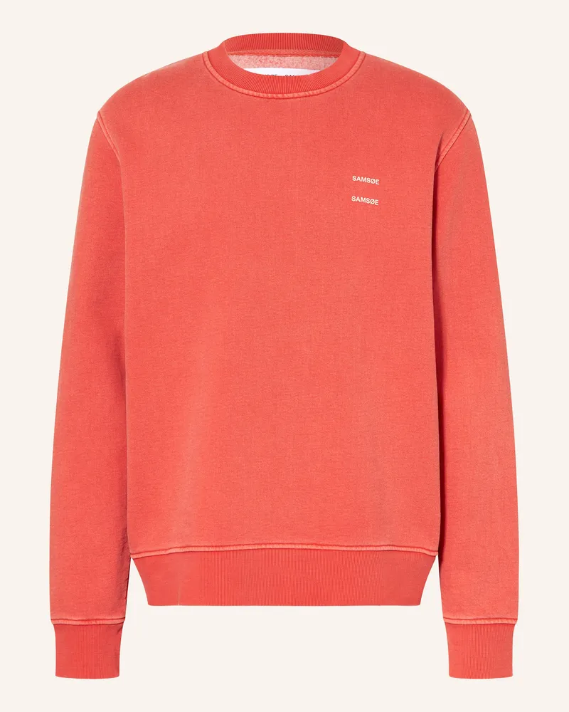 Samsøe & Samsøe Sweatshirt Sajoel rot Hellrot