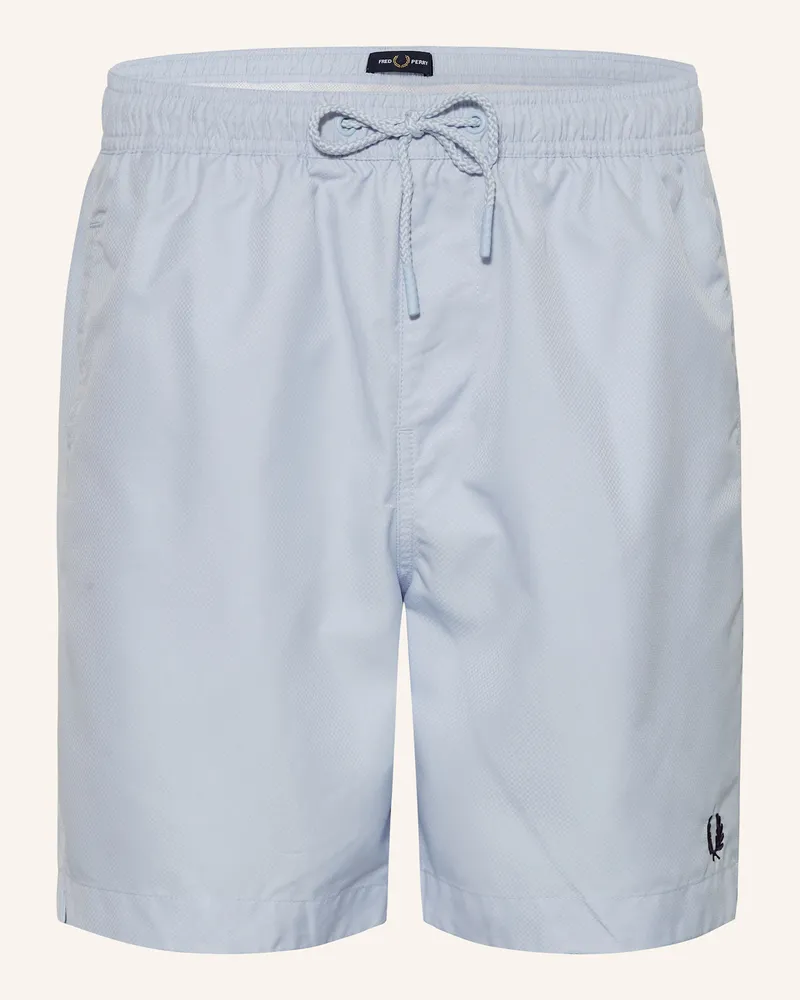 Fred Perry Badeshorts Hellblau